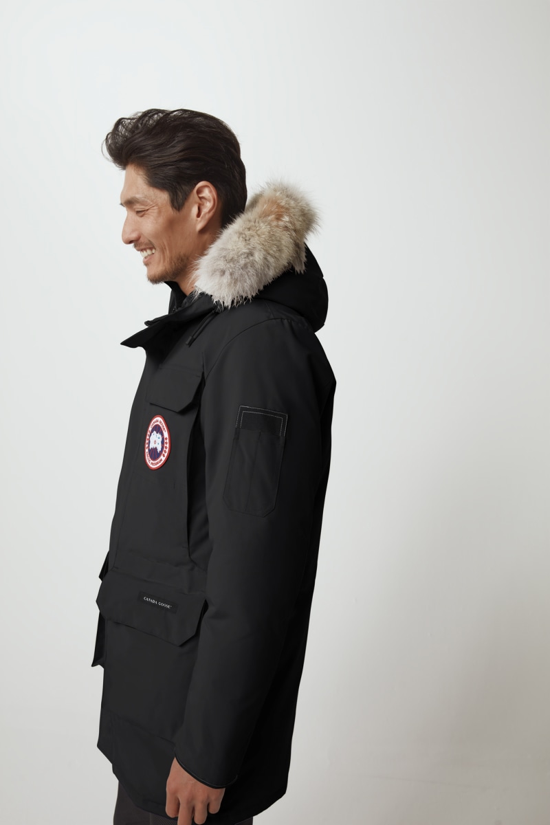 CANADA GOOSE◇CITADEL PARKA/ジャケット/S/ポリエステル/BLK/4567JM R-