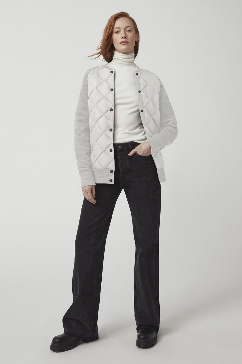 HyBridge Quilted Knit Bomber Canada Goose®