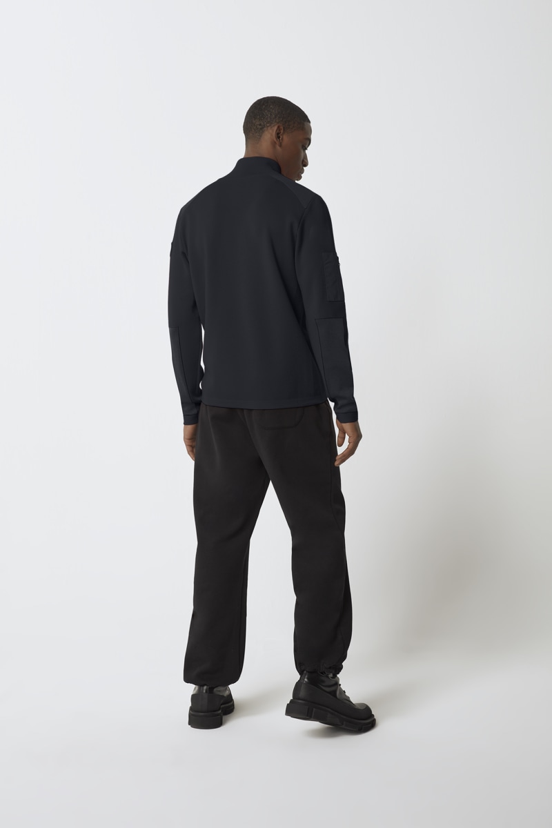 Stormont ¼ Zip Sweater Black Label | Canada Goose US
