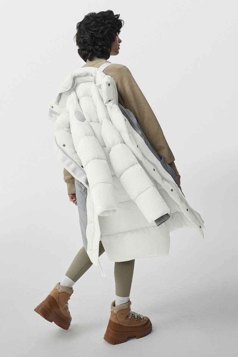 ＊BYWARD PARKA PASTELS＊パステルカラー CANADA GOOSE 白ロゴ・パステル・ロング丈 BYWARD PARKA PASTELS