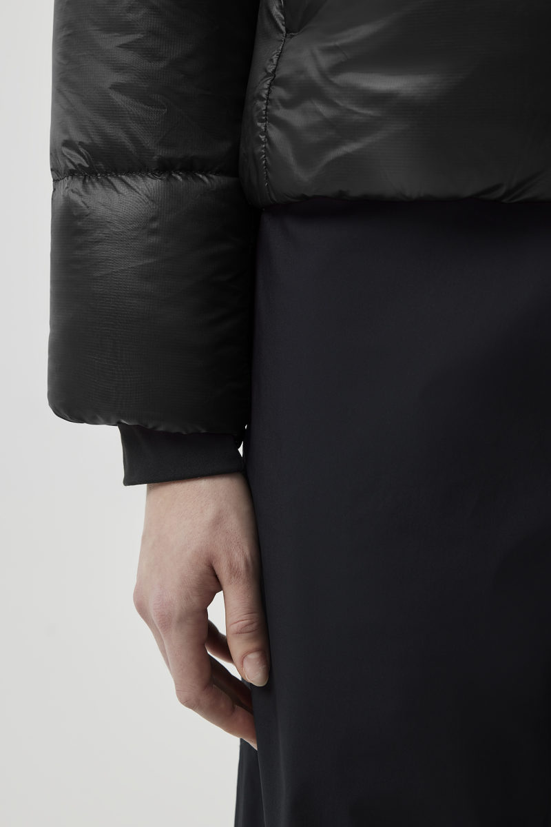 Cypress Cropped Puffer Black Label Canada Goose FR