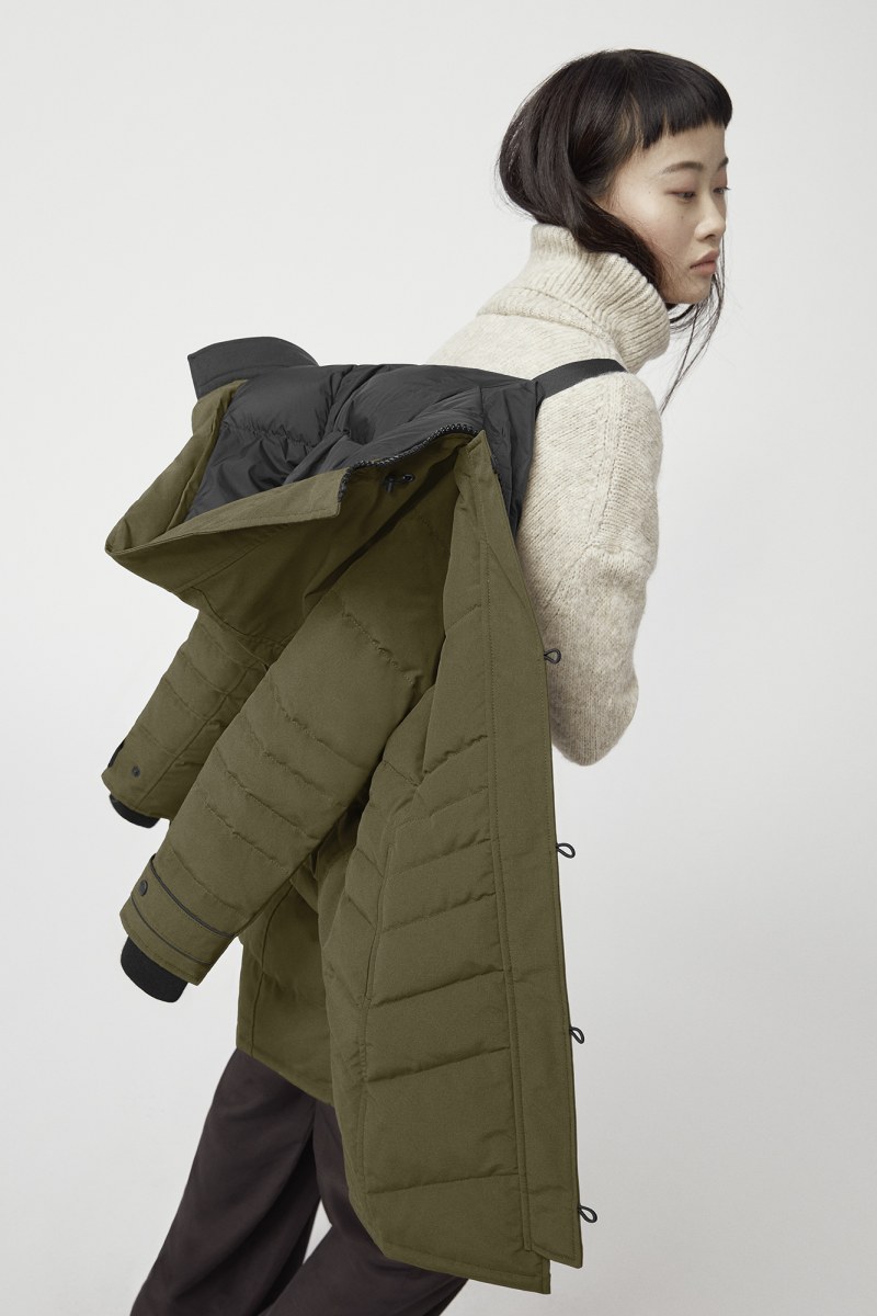 Lorette parka cheap fusion fit white